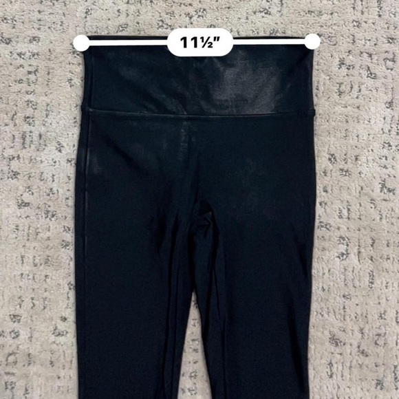 SPANX Faux Leather Leggings Black | High-Waisted | Size Small - Picture 4 of 5